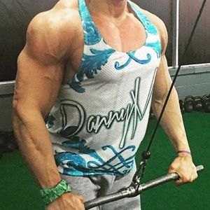 Men’s Medium Stringer Tank Top - Danny Miami